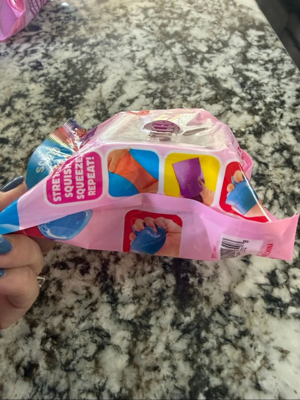 Scented Squishy jello  purple Toy  Scented NIOP